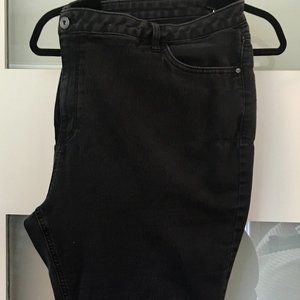 Black Denim Jeggings